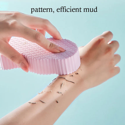 Éponge exfoliante douce pour le corps, gommage, bain, - E-menage