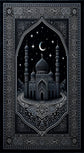 Muslim Mat Rug Meditation Rug Black Prayer Mat Mosque Design Rug Islamic Plush Rug Sajadah Mat Rug Luxury Gift Rug Home Rugs