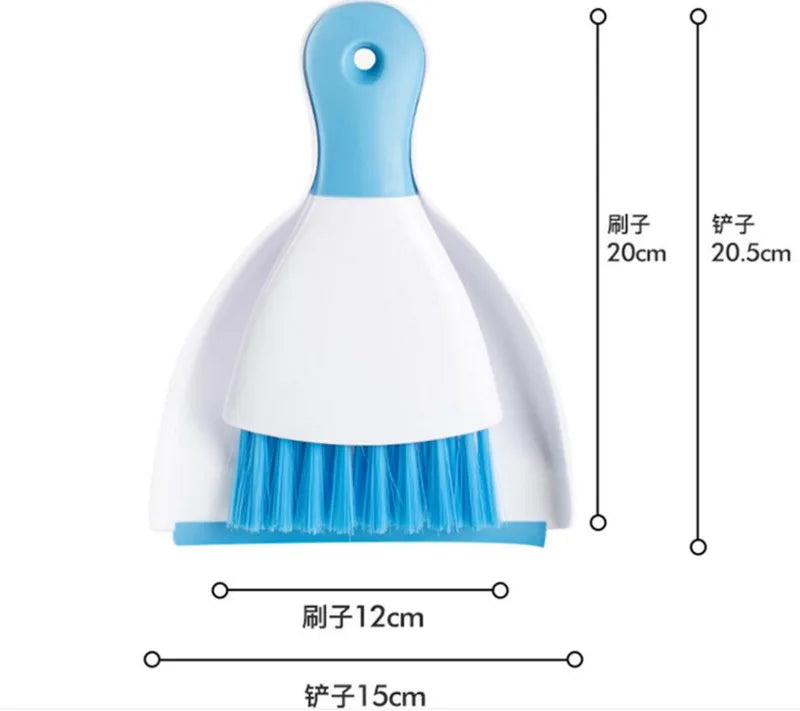 Small Broom Mini household handheld desktop cleaning garbage shovel  dustpan dust sweep