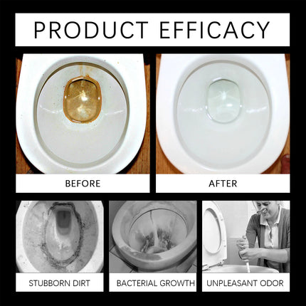 Scented foaming toilet cleaner