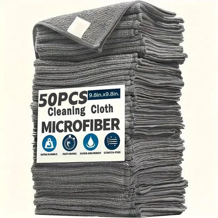 Chiffons de nettoyage en microfibre épais - E-menage
