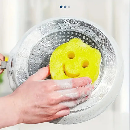 Lot de 3 Éponges de Nettoyage Anti-Rayures