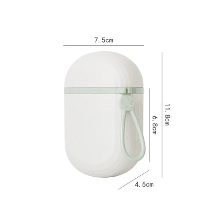 Porte-savon de salle de bain avec couvercle