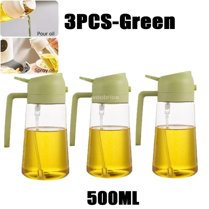 Oil Dispenser Seasoning Accessories Oil Cruet Bottle Oil Spray Kitchen Utensils for Kitchen Barbecue Oils Sprayer Container