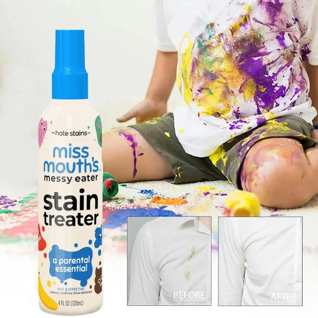 120/300ML Laundry Stain Remover Anti Germ & Deodorization For Clothes Fabric Upholstery Carpet Stain Spray Yellow Removal Bleach - E-menage