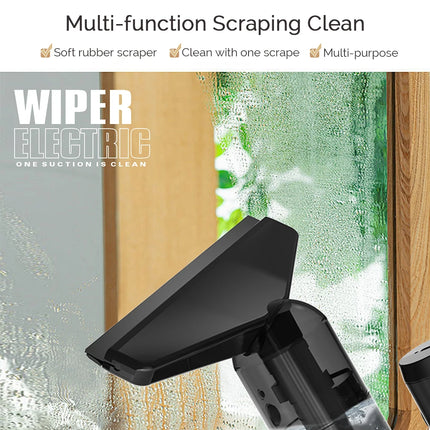 Aspirateur électrique multifonction pour vitres, miroirs, voiture et salle de bain