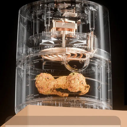 Friteuse à air chaud domestique sans huile et sans fumée, automatique, grande capacité, intelligente et multifonctionnelle