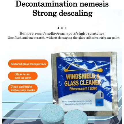 ISGTDRM Nettoyant solide pour pare-brise de voiture - E-menage