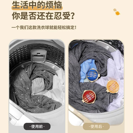 Boule de lavage réutilisable anti-enroulement