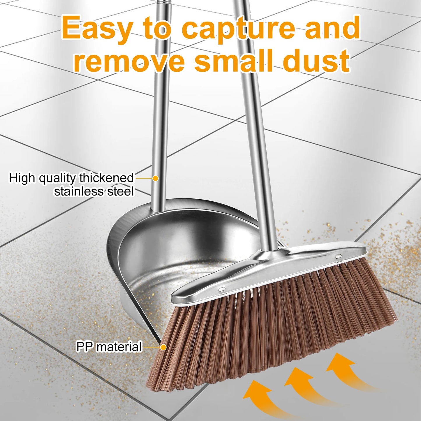 Ultimate Magic Broom &amp; Dustpan Set