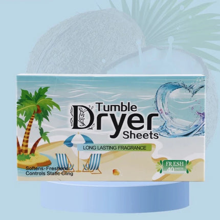 Feuilles de séchage adoucissantes pour linge – 120 feuilles ultra douces | Parfum frais longue durée, effet antistatique, élimine les odeurs | Linge propre et souple, soin textile NoEnName_Null