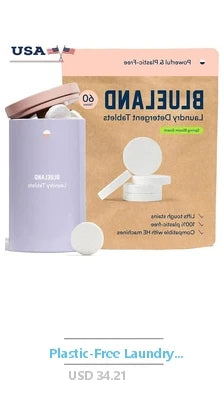 Eco-Friendly Bio-Liquid Laundry Detergent 80 Loads Concentrated Gentle Hypoallergenic Vegan Pet Safe Signature Scent Clean