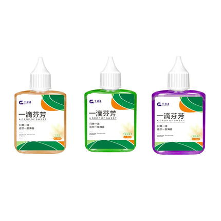 One-Drop Fragrance Toilet Air Freshener - Fast Odor Eliminator Concentrated Deodorant for Bathroom Drain Pet Areas Multi-Scene