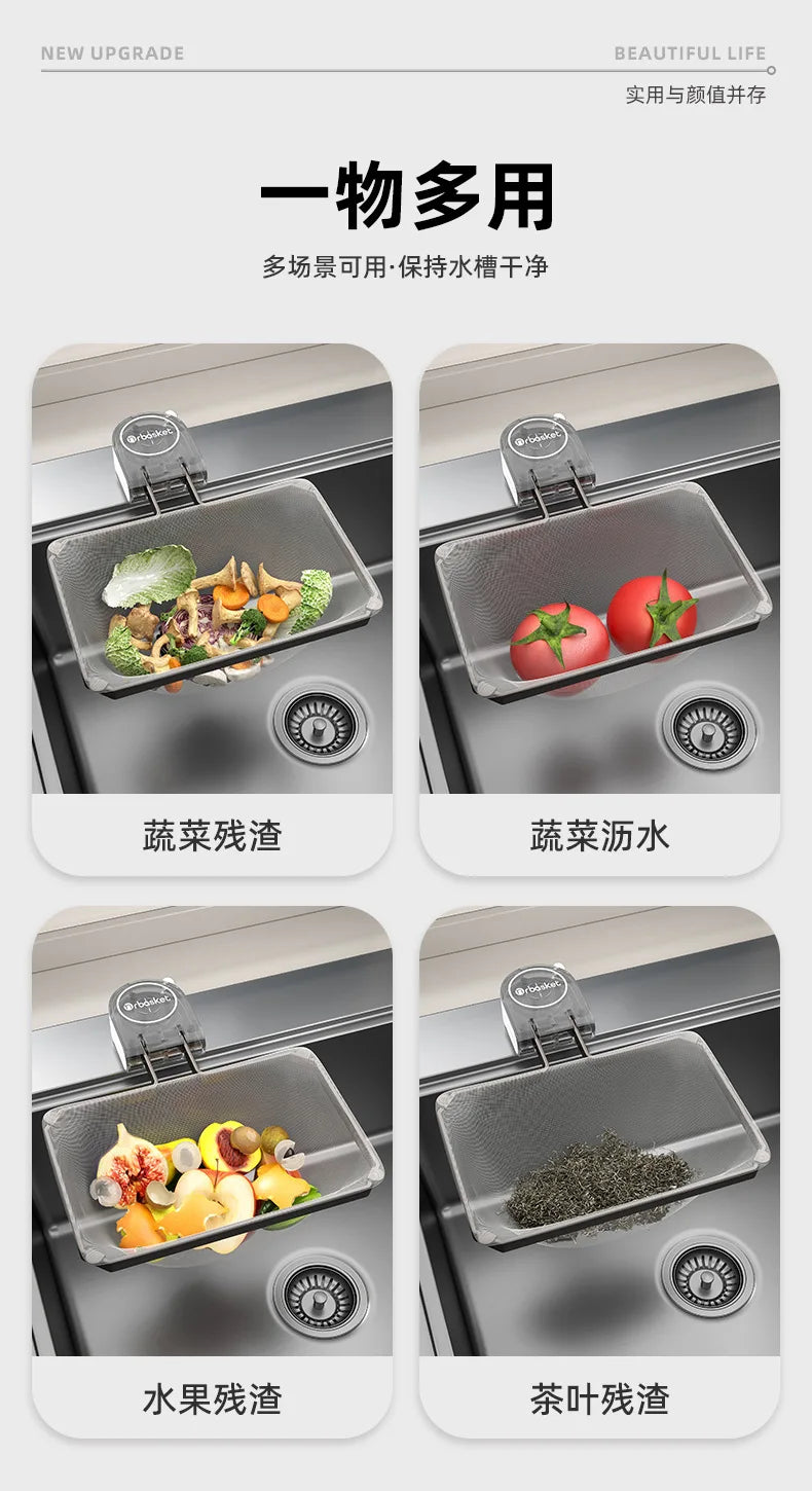 Kitchen Sink Filter Drain Disposable Residue Leftover Rack New Sink Filter for Kitchen Drainage System