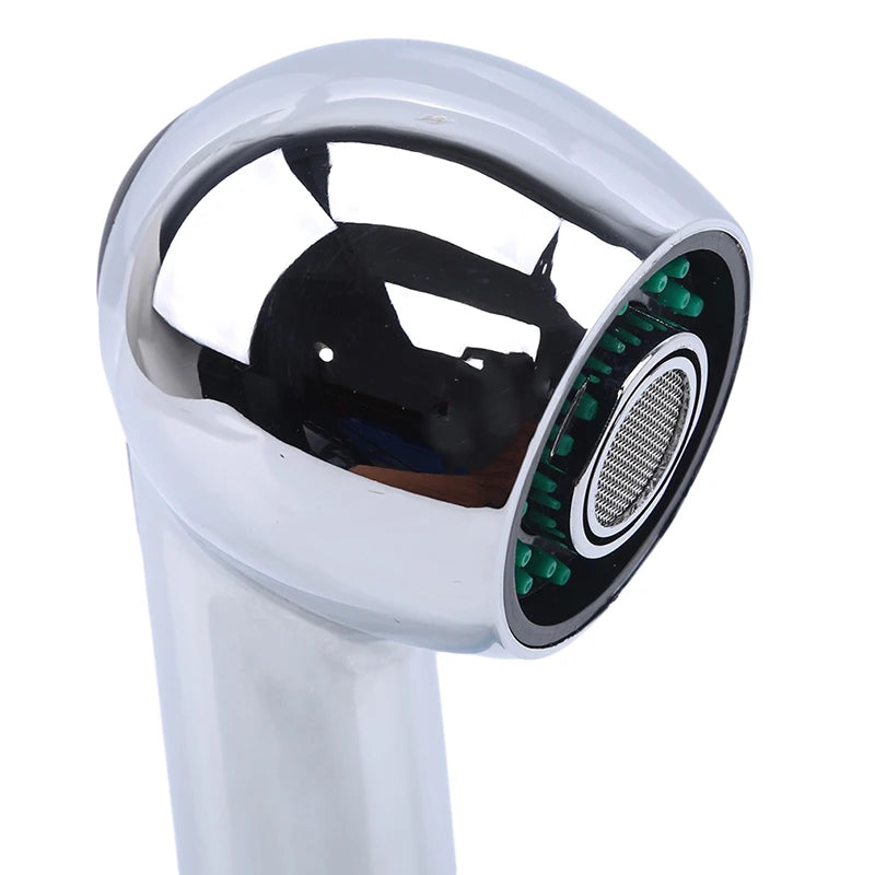 Kitchen Sink Faucet New Style Home Galley Tap Spray Pool Chrome Sprayer Shower Pull Out Convenient Practical Replacement Head