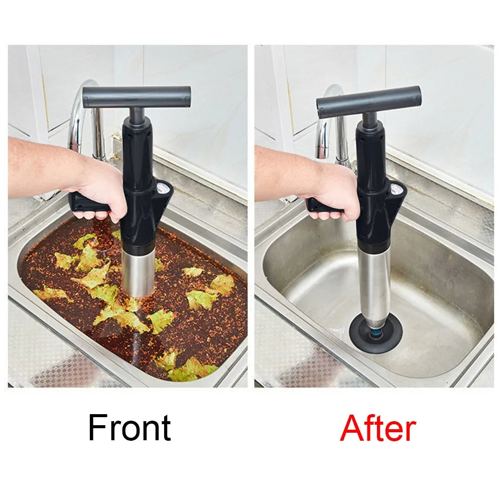 Toilet Unclogger Can Instantly Clear The Sewer Block The Toilet And Create A Universal Kitchen Floors Drain With Air Pressure
