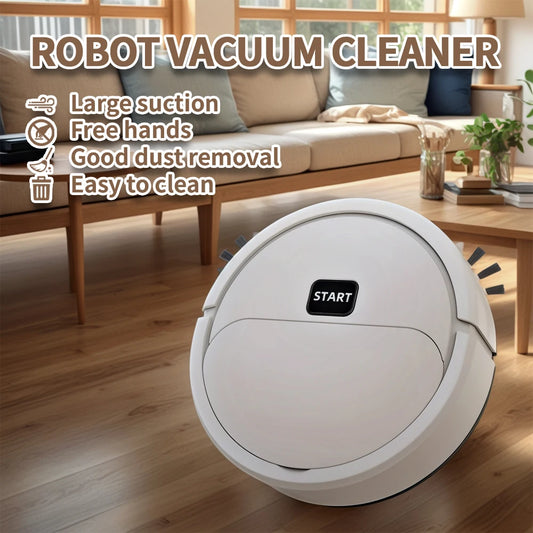 3-in-1 K16 Robotic Vacuum Cleaner Automatic Wet/Dry Sweeping Machine USB-C Portable Cleaner for Home Carpet Hard Floor