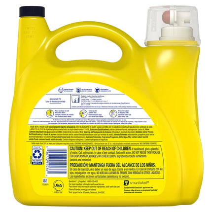 All-in-One Liquid Laundry Detergent Tough on Stains and Odors 138 Loads Berry Blossom Scent Works in All Machines