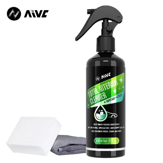 Nettoyant intérieur pour voiture, nettoyant pour plafonds, cuir - E-menage