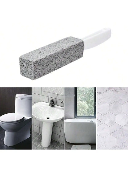 1/2/4Pcs Pumice Stone Toilet Brush Bathroom Cleaning Multifunction Wand Tile Sink Bathtub Limescale Stain Remove Washing Tools