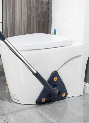Balai serpillère triangulaire auto-essorant , microfibre - E-menage