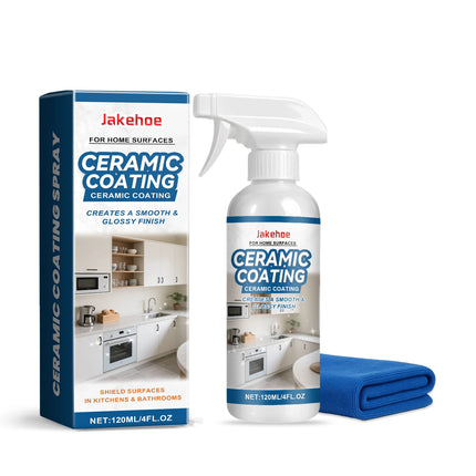 Kit de revêtement céramique en spray pour carrelage de cuisine et de salle de bain - E-menage