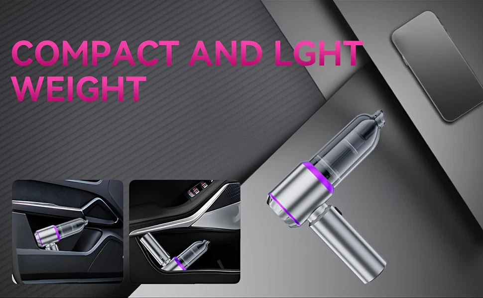New Car Vacuum Cleaner 985000PA Strong Suction Powerful Wireless Portable Car Cleaner for Home Appliance Air Blower