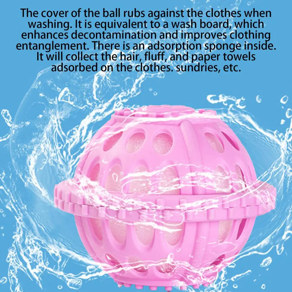 Reusable Laundry Balls Laundry Balls Non Detergent For Dryer Anti-Knot Home Cleaning Supplies For Families College Students - E-menage
