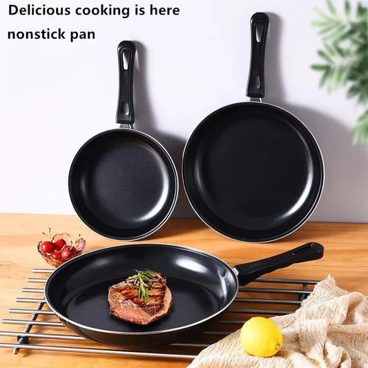Non-Stick Frying Pan Mini Wok Omelette Pancake Steak Frying Pan Gas Induction Cooker Universal Household Kitchen Cookware Pan