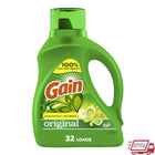 Liquid Laundry Detergent Heavy Duty Original Scent 46 fl oz 32 Loads Odor Eliminating Formula High Efficiency Cleanser