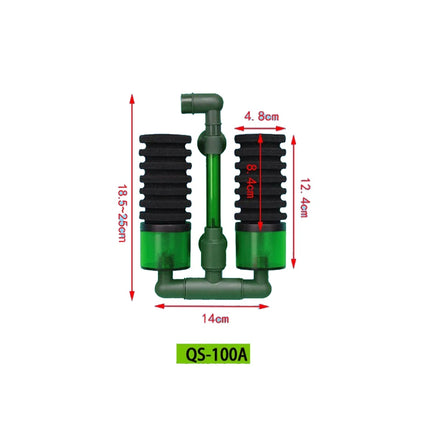 Éponge filtrante double usage pour aquarium, coton bio - E-menage
