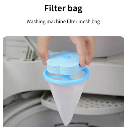 Laundry Detergent Balls Balls for Washing Cotton Lint Filter Bag for Care - E-menage