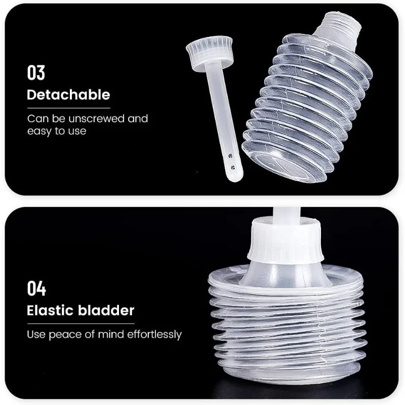 Large-capacity Syringe Enema Irrigator Anus Irrigator Disposable Cleaning Enema Feminine Hygiene Enema Anus Cleaning Device