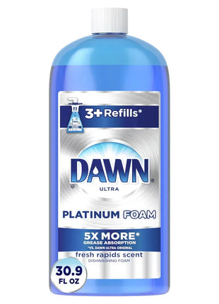 Liquide Vaisselle Moussant Ultra Dégraissant – Absorption 5x Supérieure – Mousse Puissante Sans Rinçage – Parfum Fraîcheur