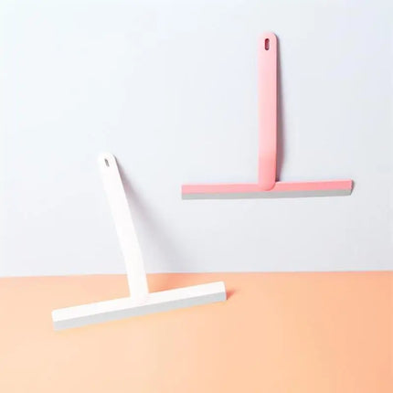 Raclette pour vitres, miroir, table, carrelage, avec lame en silicone - E-menage