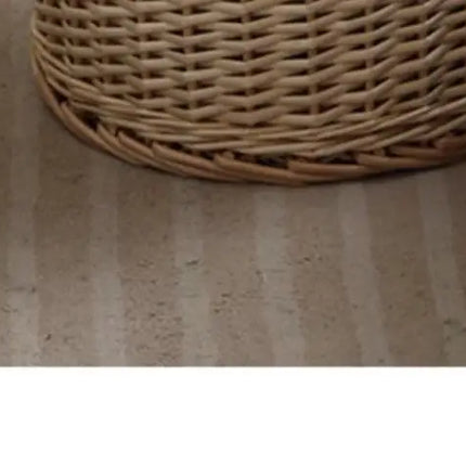 Panier à linge Wier en osier pur avec couvercle - E-menage