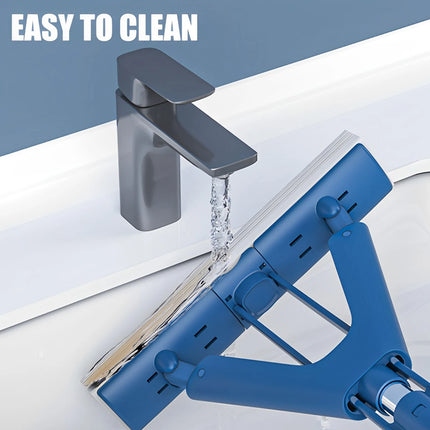 Balai éponge auto-drainant, rouleau absorbant en mousse avec 2 têtes éponge