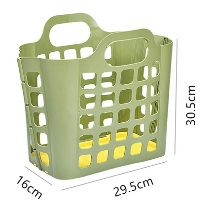 B84B - Panier à linge  pliable  en plastique pour linge sal