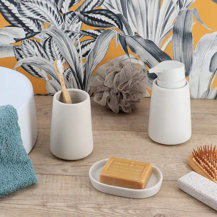 lot de 4 pièces d'accessoires de salle de bain - E-menage