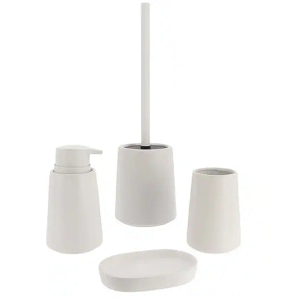 lot de 4 pièces d'accessoires de salle de bain - E-menage