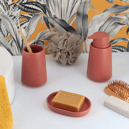 lot de 4 pièces d'accessoires de salle de bain - E-menage