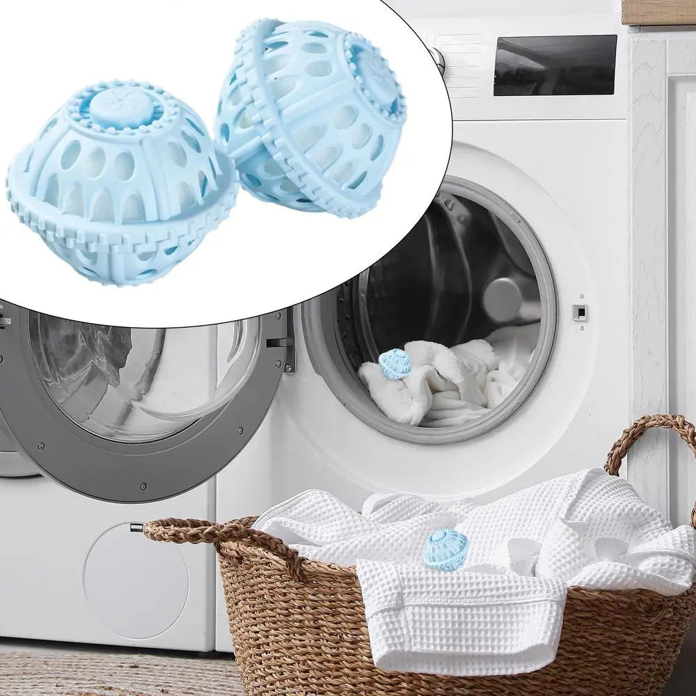 Reusable Laundry Balls Laundry Balls Non Detergent For Dryer Anti-Knot Home Cleaning Supplies For Families College Students - E-menage