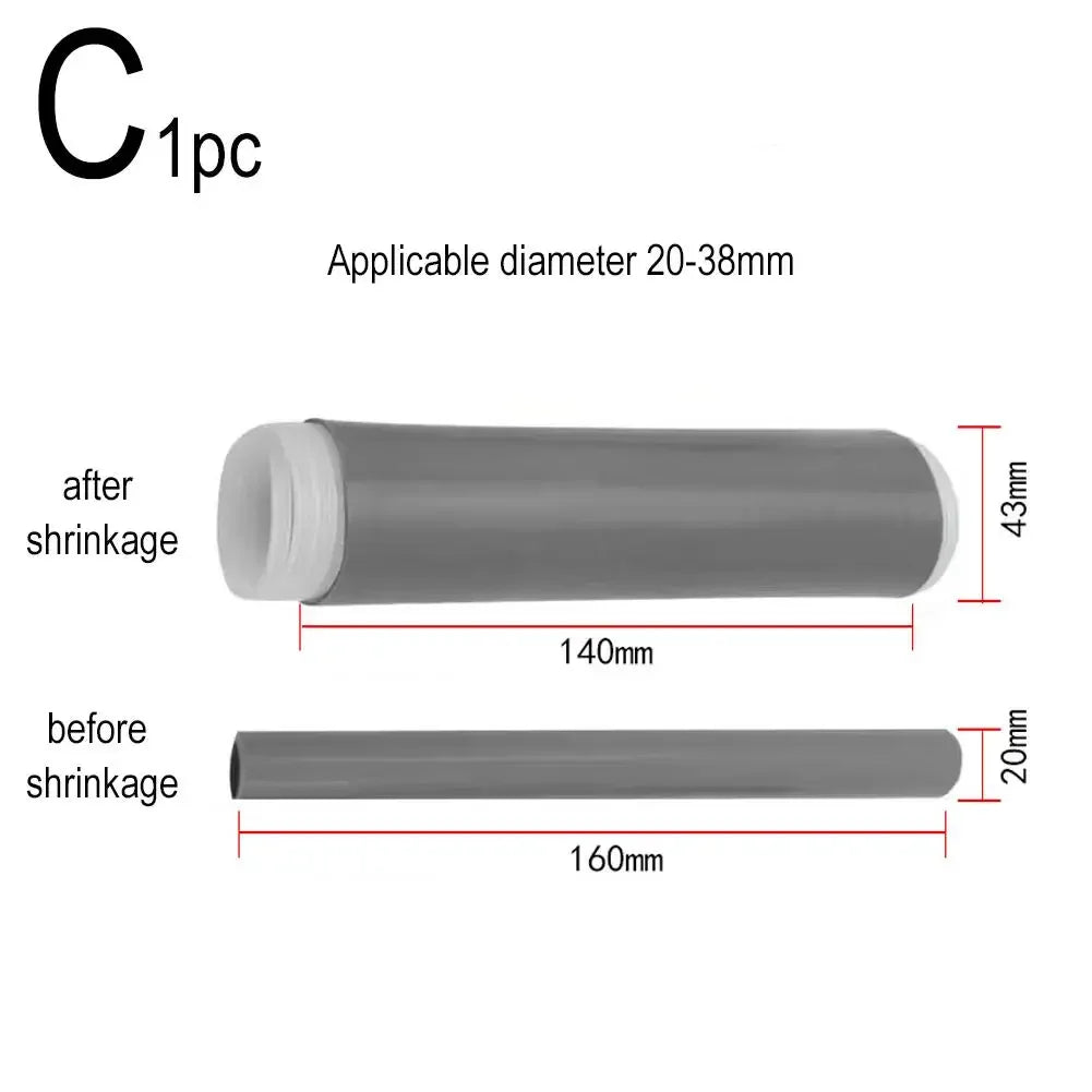 Heat Insulation Sleeve For Fryer Handle Handmade Iron Pot Anti Scalding Rubber Sleeve Household Steel Pot Handle D7F5