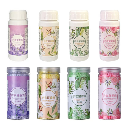 Perles de lessive 100/200 g, flacon de 100 g, parfum lavande/rose - E-menage