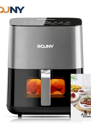 5L Air Fryer, Electric Hot fryer Oven Oilless Cooker with Touch Control & Nonstick Basket & Visible Window, Family Size