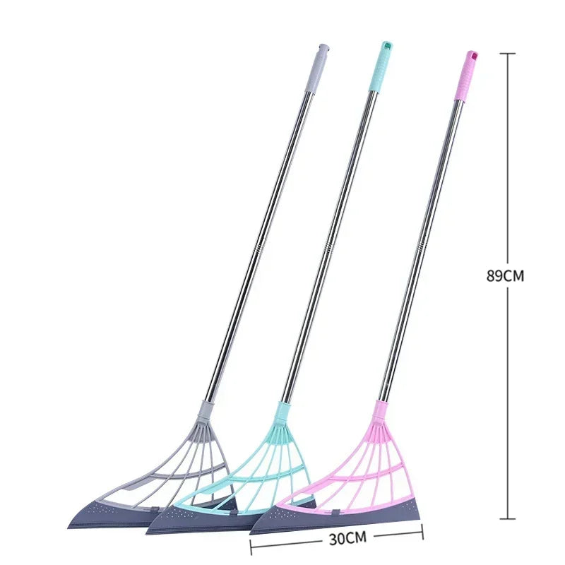 Household floor sweeping magic broom Non-stick hair broom broom Soft silicone mop bathroom wiper magic