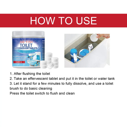 Toilet Effervescent Tablets Remover Urine Stain Deodorant Yellow Dirt Cleaning Bathroom Detergent Toilet Decontaminate Cleaner