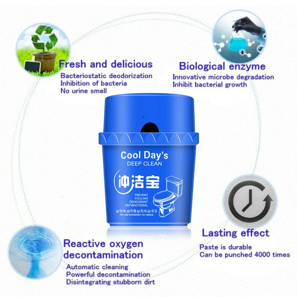 Toilet Cleaner Effervescent Tablet Deodorant Solid Cleaner Automatic Toilet Bowl Cleaner Toilet Tank And Bathroom Cleaning Tools