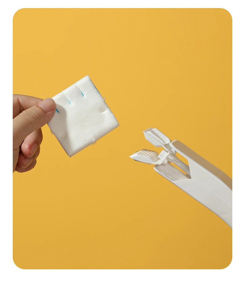 Disposable Toilet Bru with Built-In Cleaner Direct Fluable Head Household Personal Cleaning Tool Batoom Accories