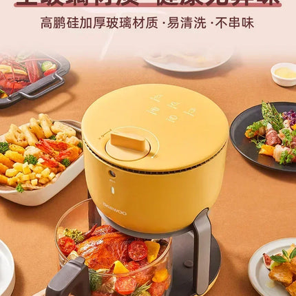 Améliorez votre expérience culinaire avec la friteuse à air chaud 220 V : intelligente, multifonctionnelle et pratique.